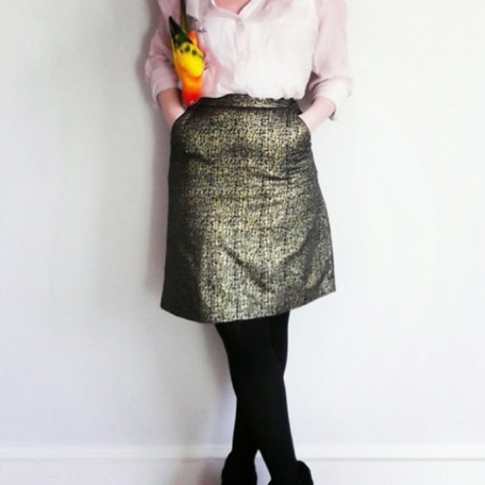Tucker for Target brocade skirt